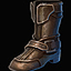 Black Swamp Leather Shoes